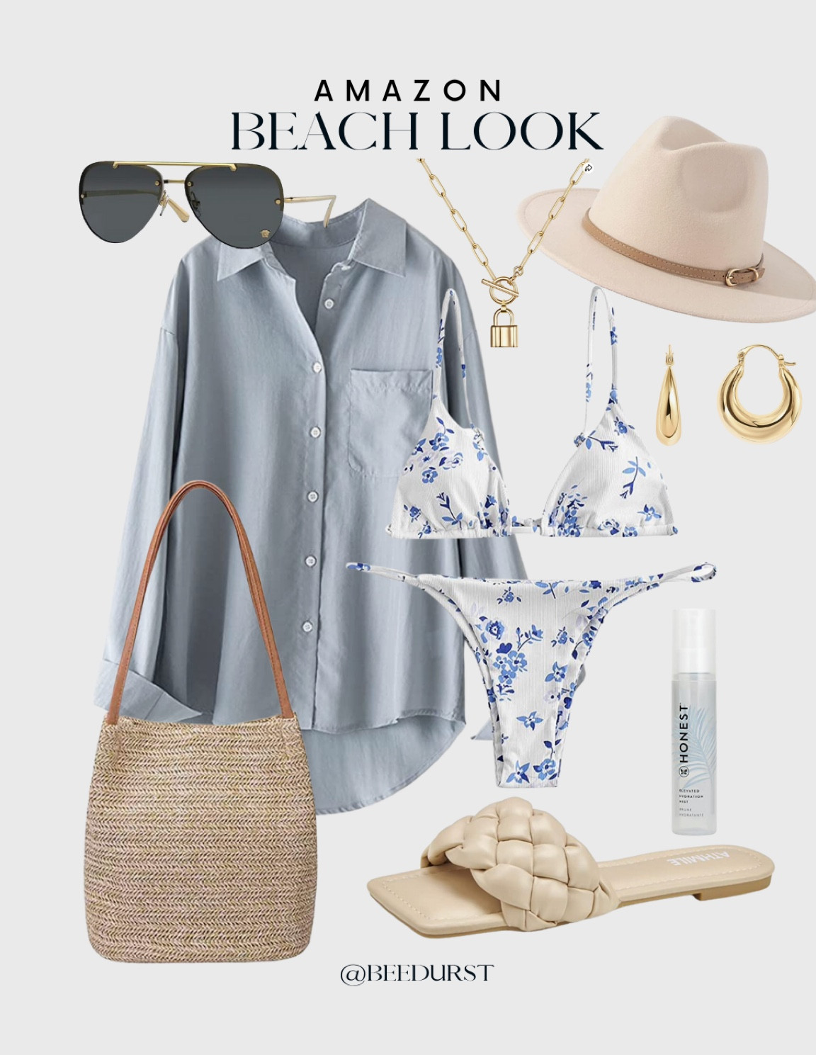 Amazon swimwear, affordable vacation look, amazon beach look for the 4th of July, 4th of July outfit idea for the pool 

#LTKswim #LTKunder50 #LTKstyletip