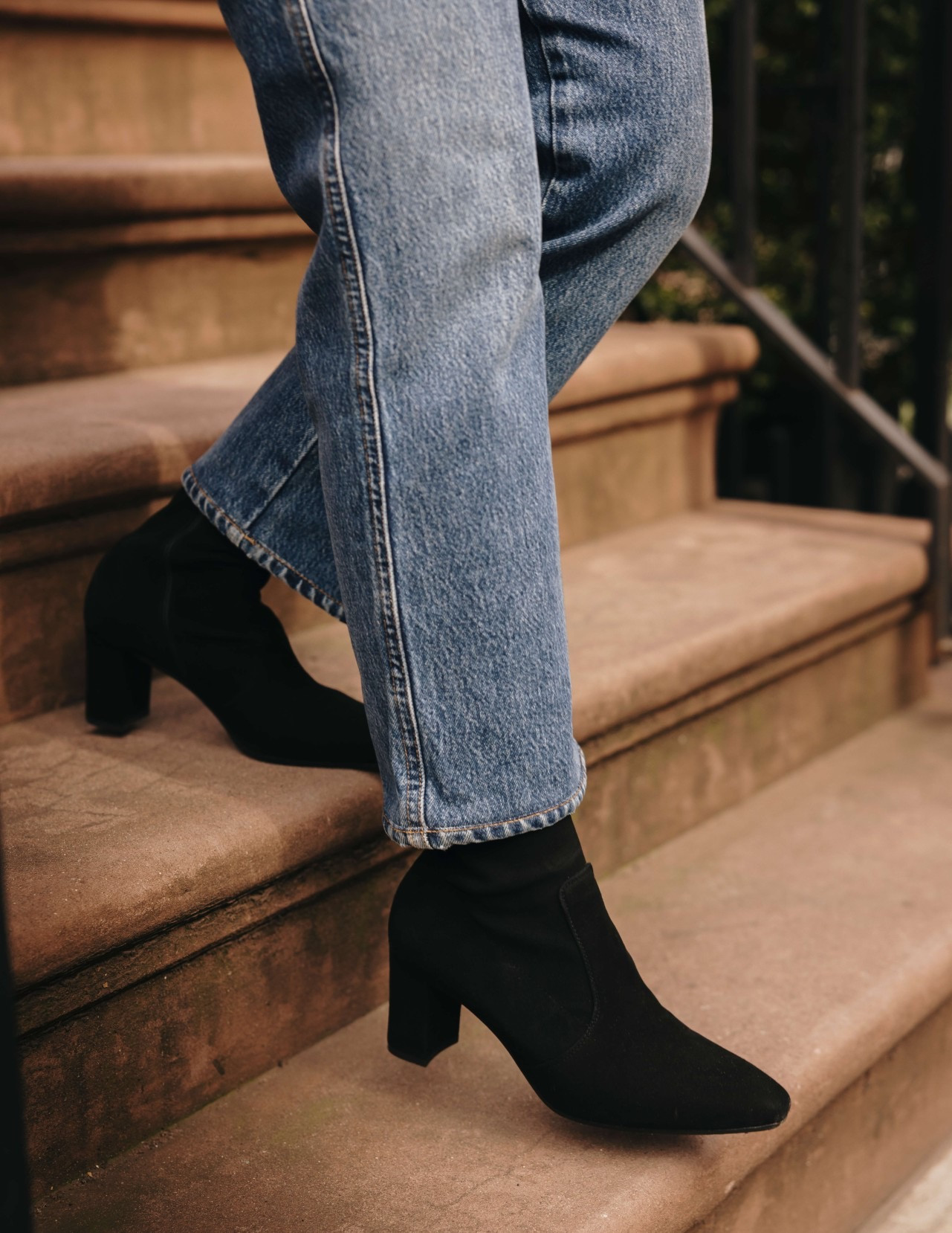 My favorite suede booties that you can actually walk in! These are a most worn (I own in black & tan) and are great for NYC trips.  

 #LTKootd #LTKTravel