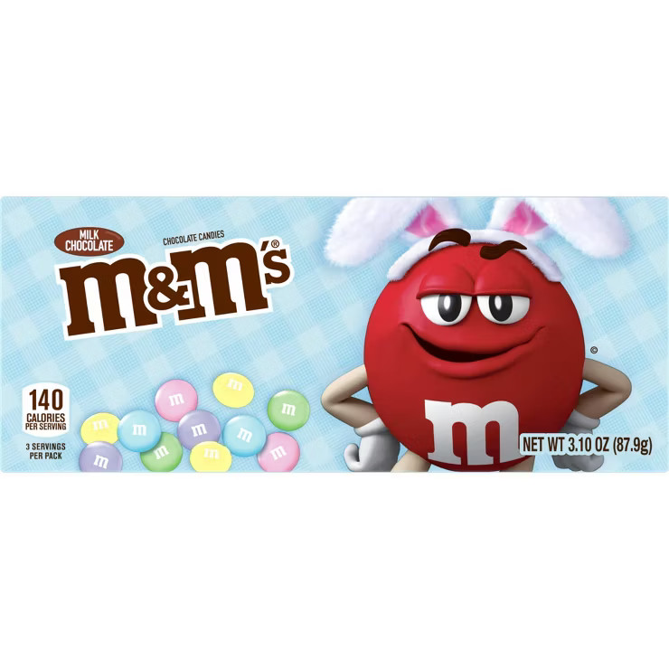 M&M's Easter Milk Chocolate Theater Box - 3.1oz | Target