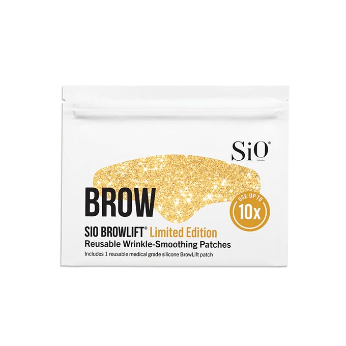 Gold Sparkle BrowLift | Forehead Wrinkles Treatment | SiO Beauty | SiO Beauty