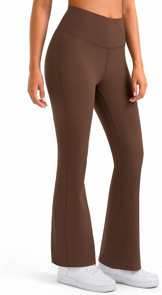 Colorfulkoala Women's Dreamlux Workout Flared Leggings High Waisted Wide Leg Bootcut Yoga Pants 2... | Amazon (US)