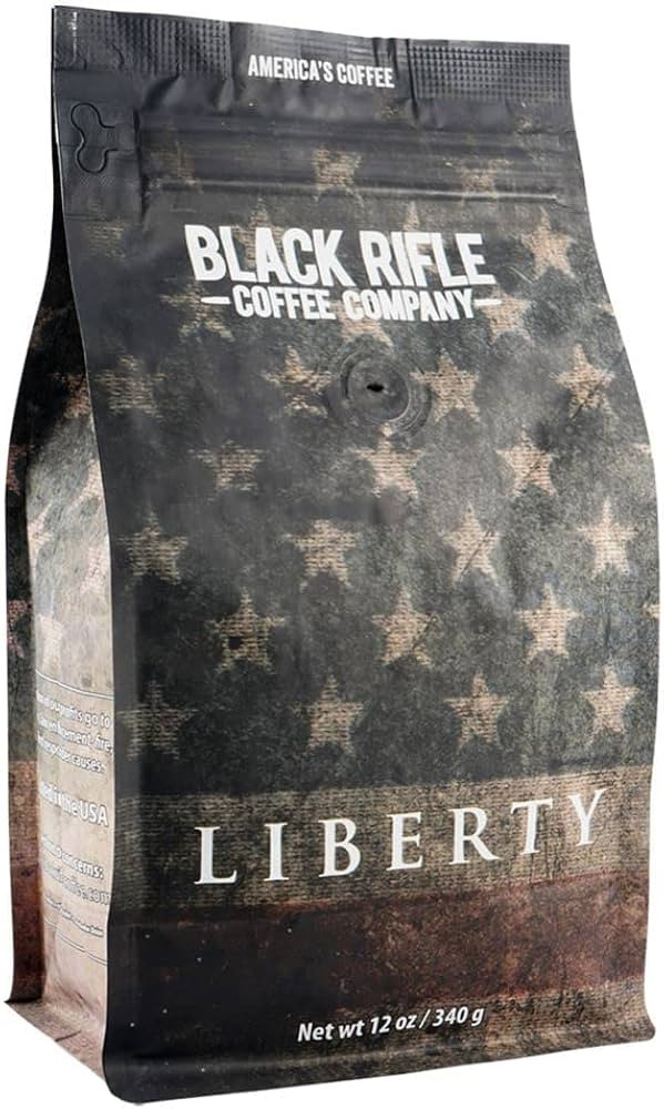 Black Rifle Coffee Company Liberty Roast, Medium Roast Ground Coffee, Help Support Our Mission to Do | Amazon (US)