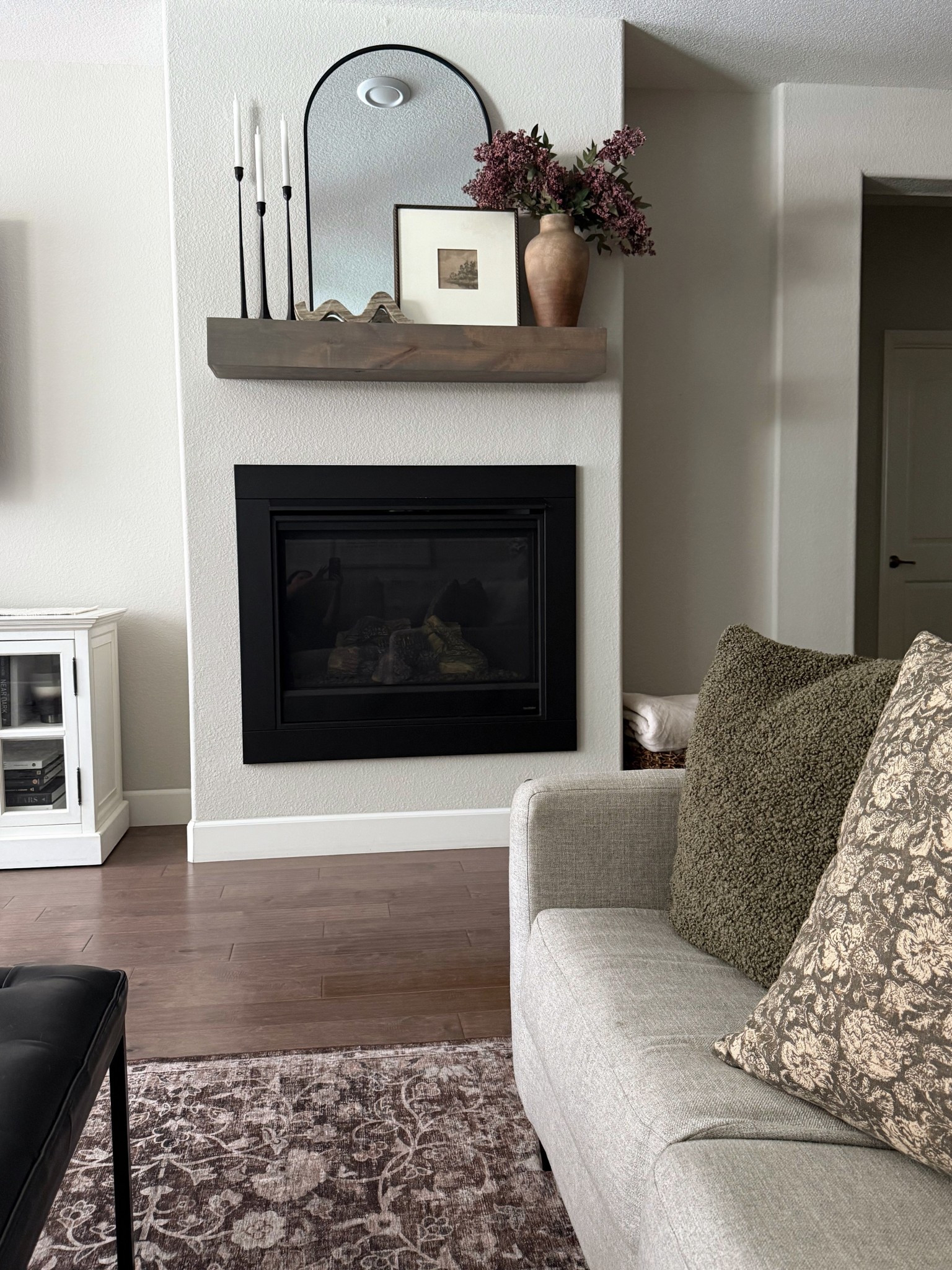 Cozy neutral living room views | neutral home | warm home #neutralhome #amazonfinds #homedecor 

#LTKHome