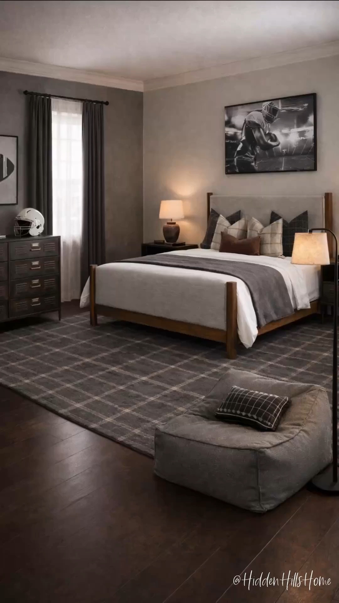 Teen boys bedroom decor mood board, boys room design, home decor ideas, football themed bedroom inspiration, masculine bedroom, teen boys room decor #boys

#LTKHome #LTKSaleAlert #LTKKids