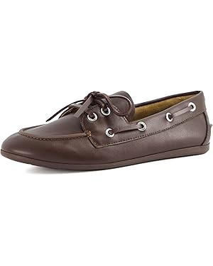 CUSHIONAIRE Anchor Lightweight Boat Shoes for Women | Slip-On Moccasin Loafers with Nautical Desi... | Amazon (US)