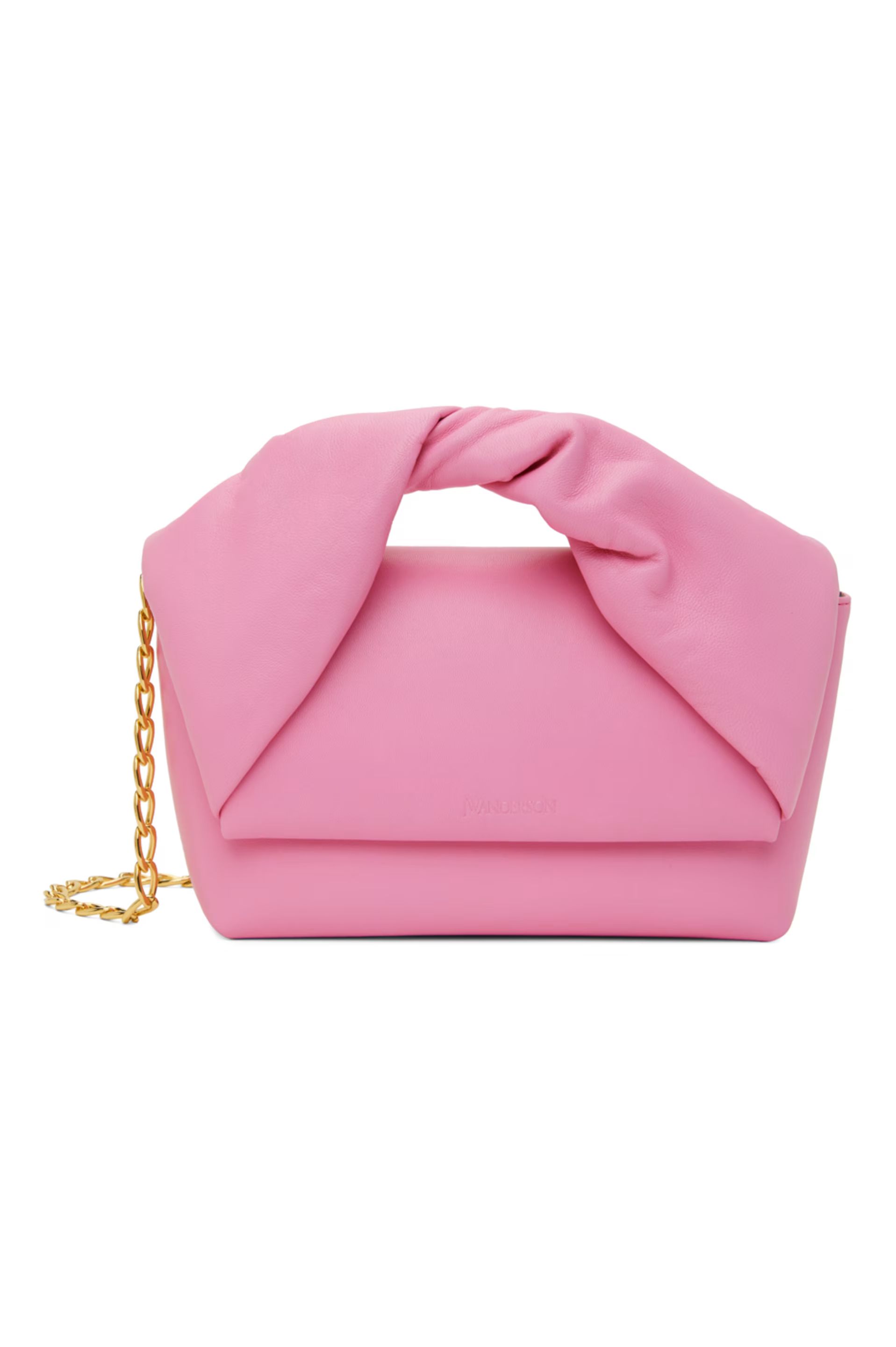 Pink Medium Twister Shoulder Bag | SSENSE
