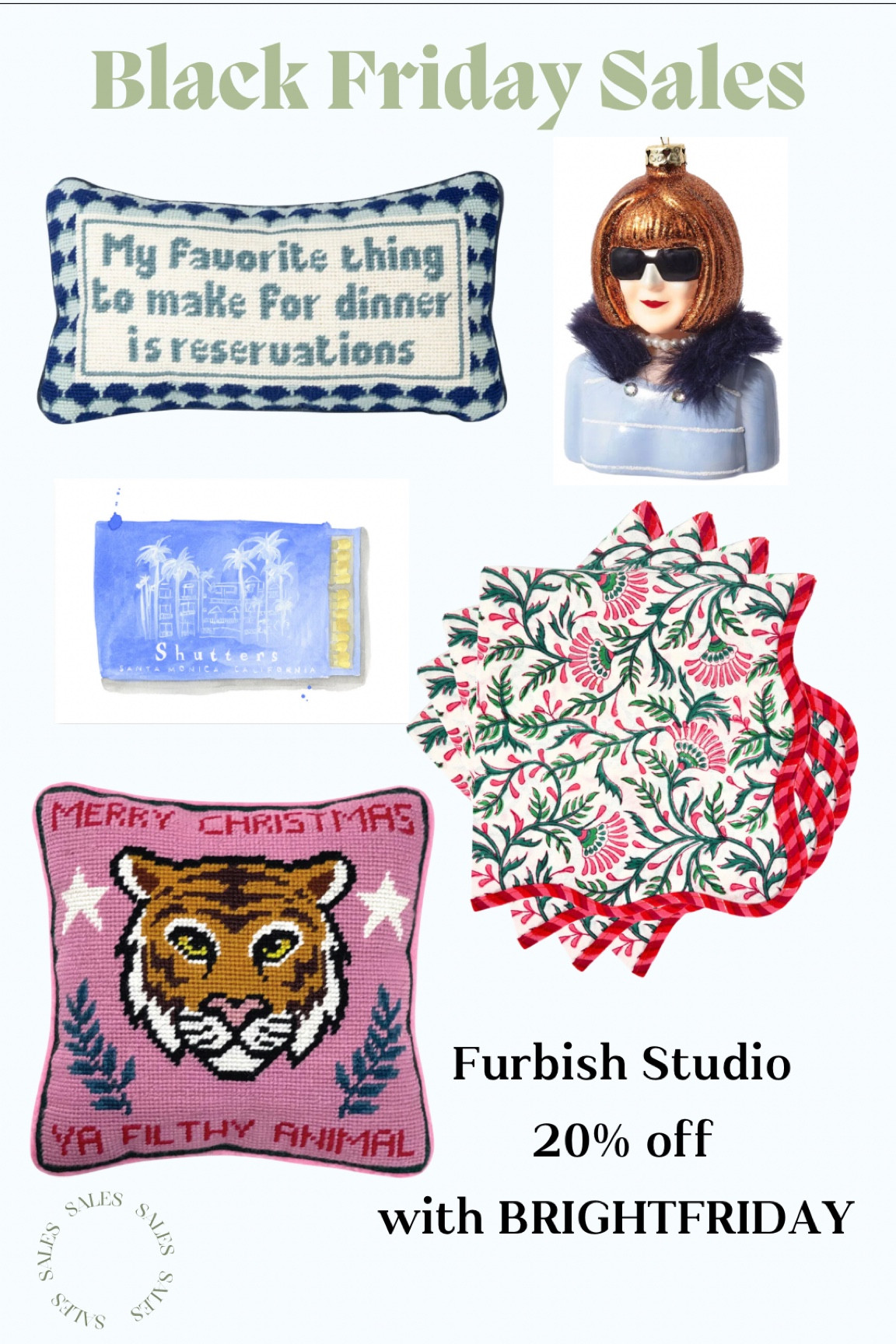 My favorite fun and witty holiday shop!