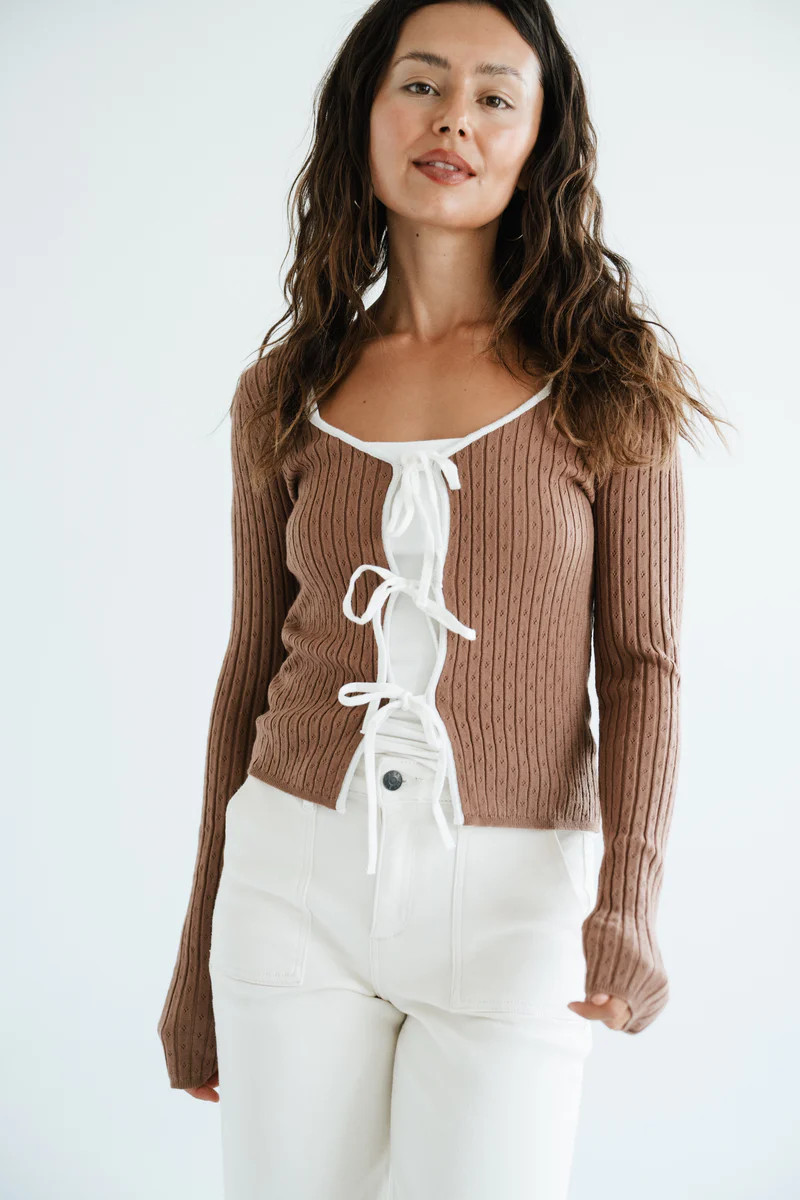 Bria Ribbed Top | Carly Jean Los Angeles