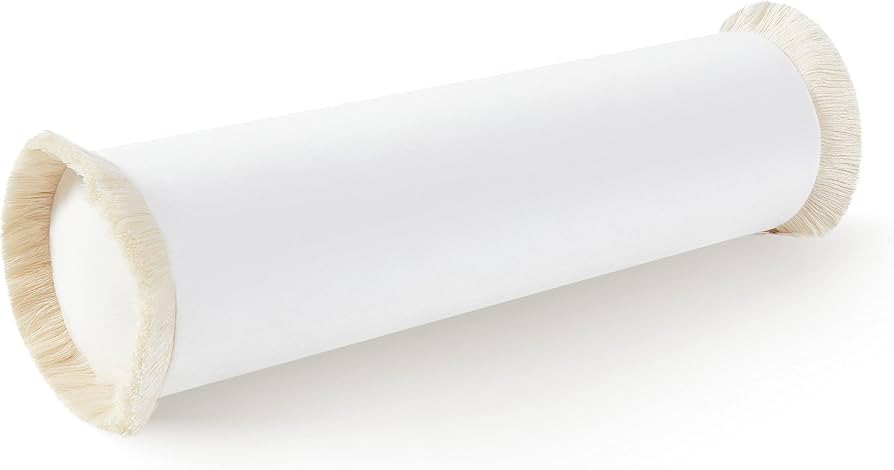 Hofdeco Premium Coastal Patio Indoor Outdoor Bolster Pillow Cover Only, 6"x20" Water Resistant fo... | Amazon (US)