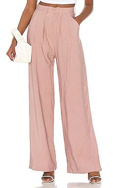 NONchalant Label Fabi Pants in Rose from Revolve.com | Revolve Clothing (Global)