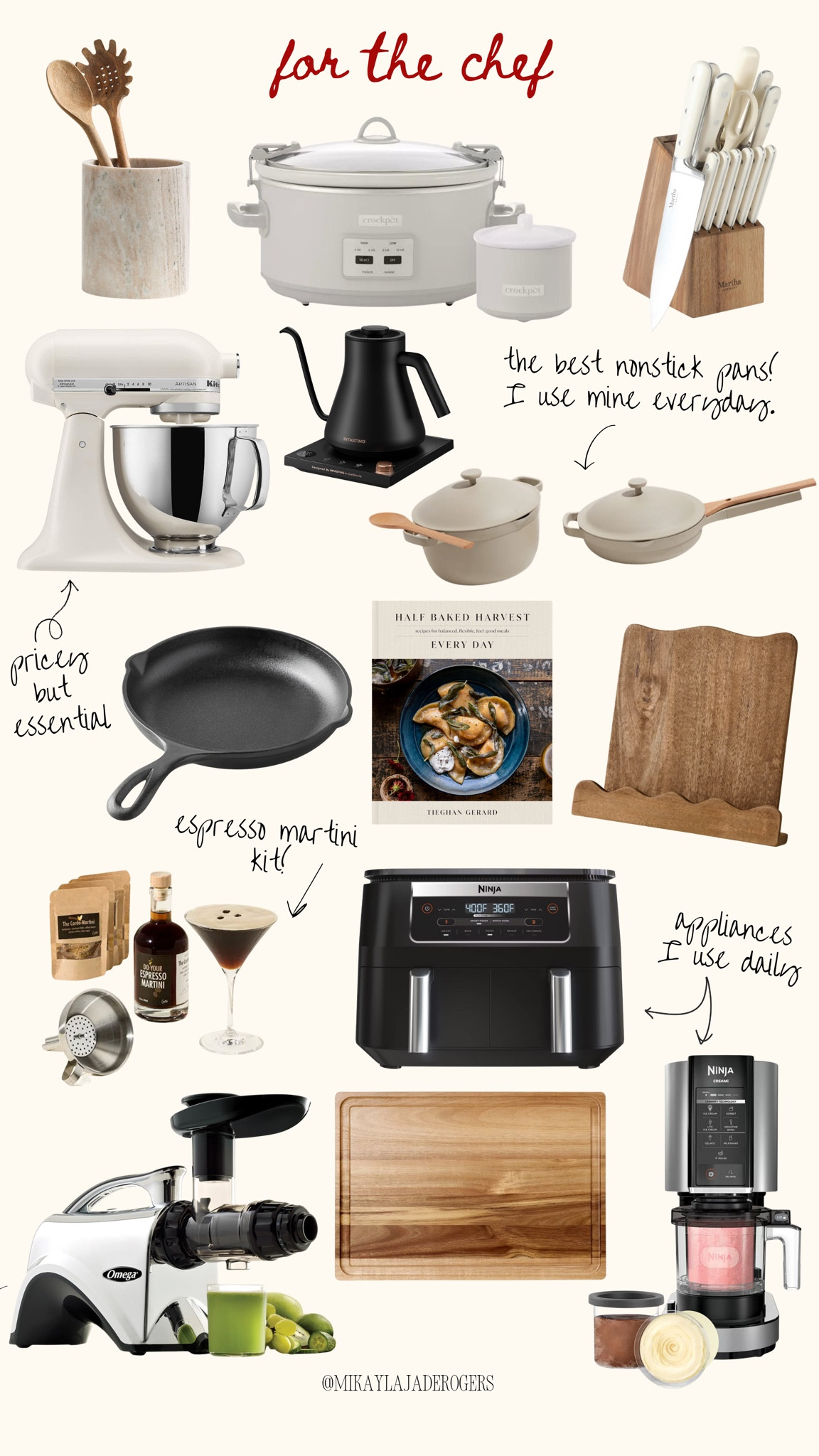 Shop culinary-approved gifts for the chef, including kitchen tools, gourmet ingredients, and cooking essentials for food lovers.

#LTKCyberWeek #LTKHoliday #LTKGiftGuide