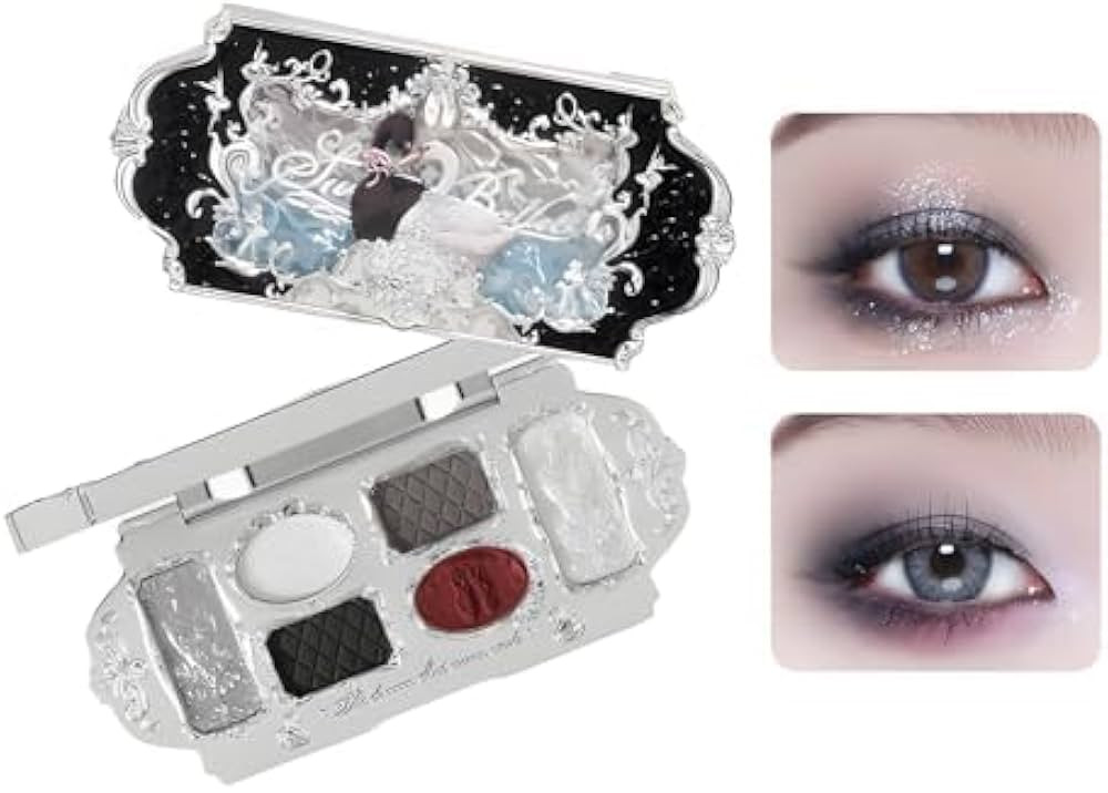 Swan Ballet Series 6 Color Eyeshadow Palette,Swan Ballet Series Six Color Eyeshadow Palette,Swan ... | Amazon (US)
