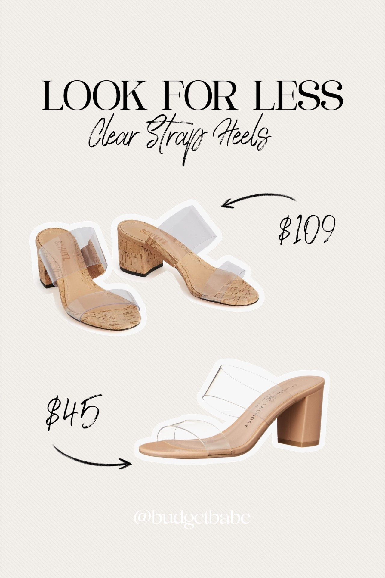 It’s clear to see why this trend is still going strong! Leg-lengthening clear strap heel sandals go with everything, look modern, and the block heel is comfortable. #lookforless #splurge save lookalike wedding guest shoe

#LTKFindsUnder50 #LTKShoeCrush #LTKFindsUnder100