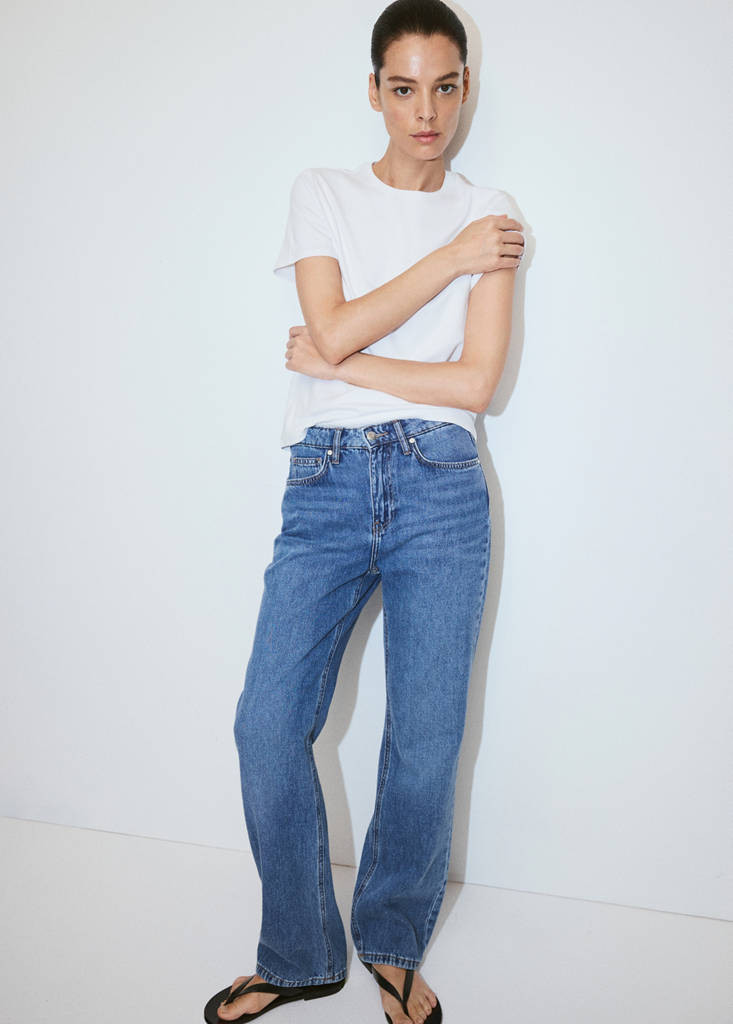 100% cotton t-shirt white - Women - L - MANGO | Mango (US/MX/AU)