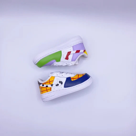 Toy Story Sneakers  Custom Kids Nike Air Force 1  | Etsy | Etsy (US)