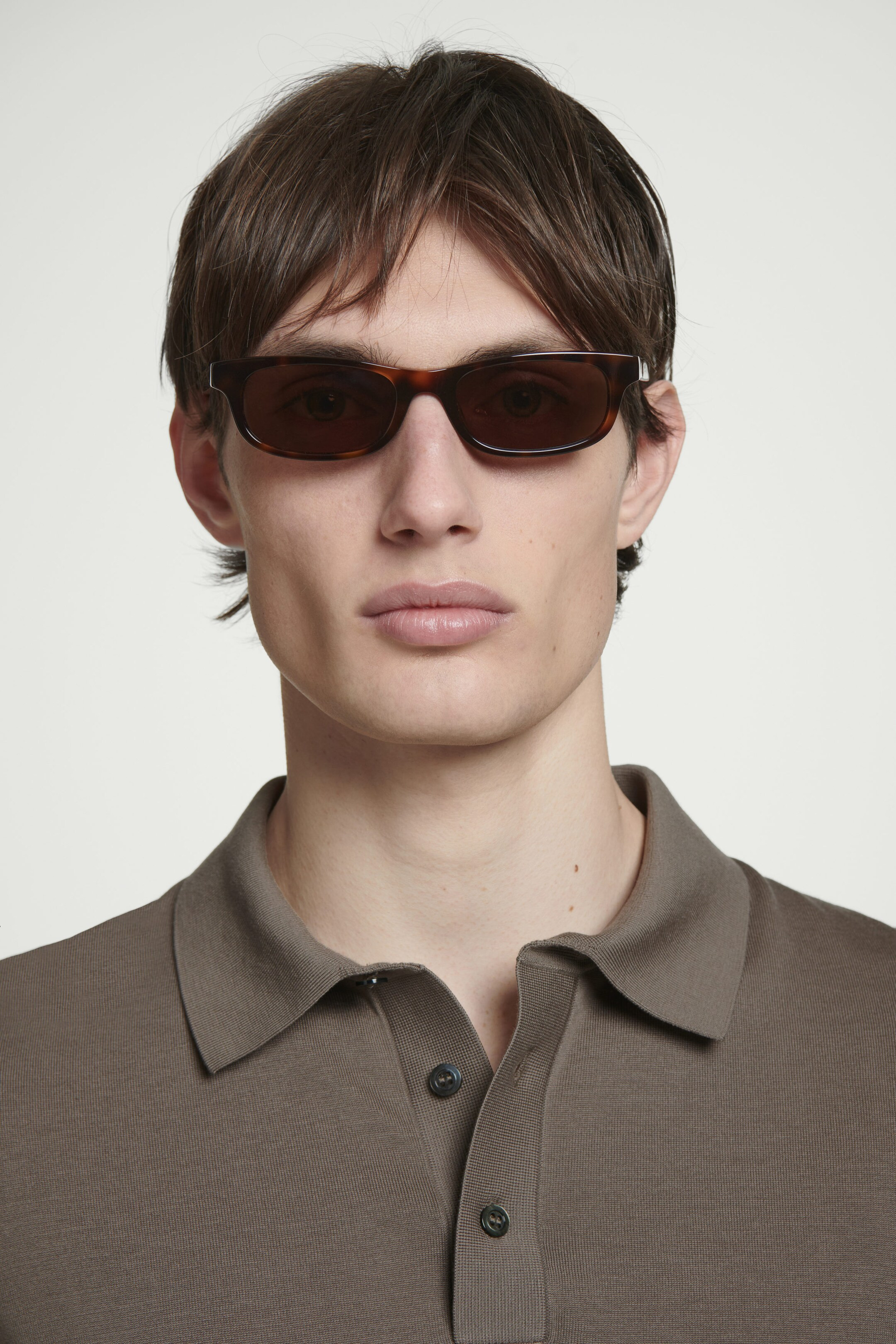 SCOPE SONNENBRILLE - RECHTECKIG - BRAUN/SCHILDPATT | COS (EU)