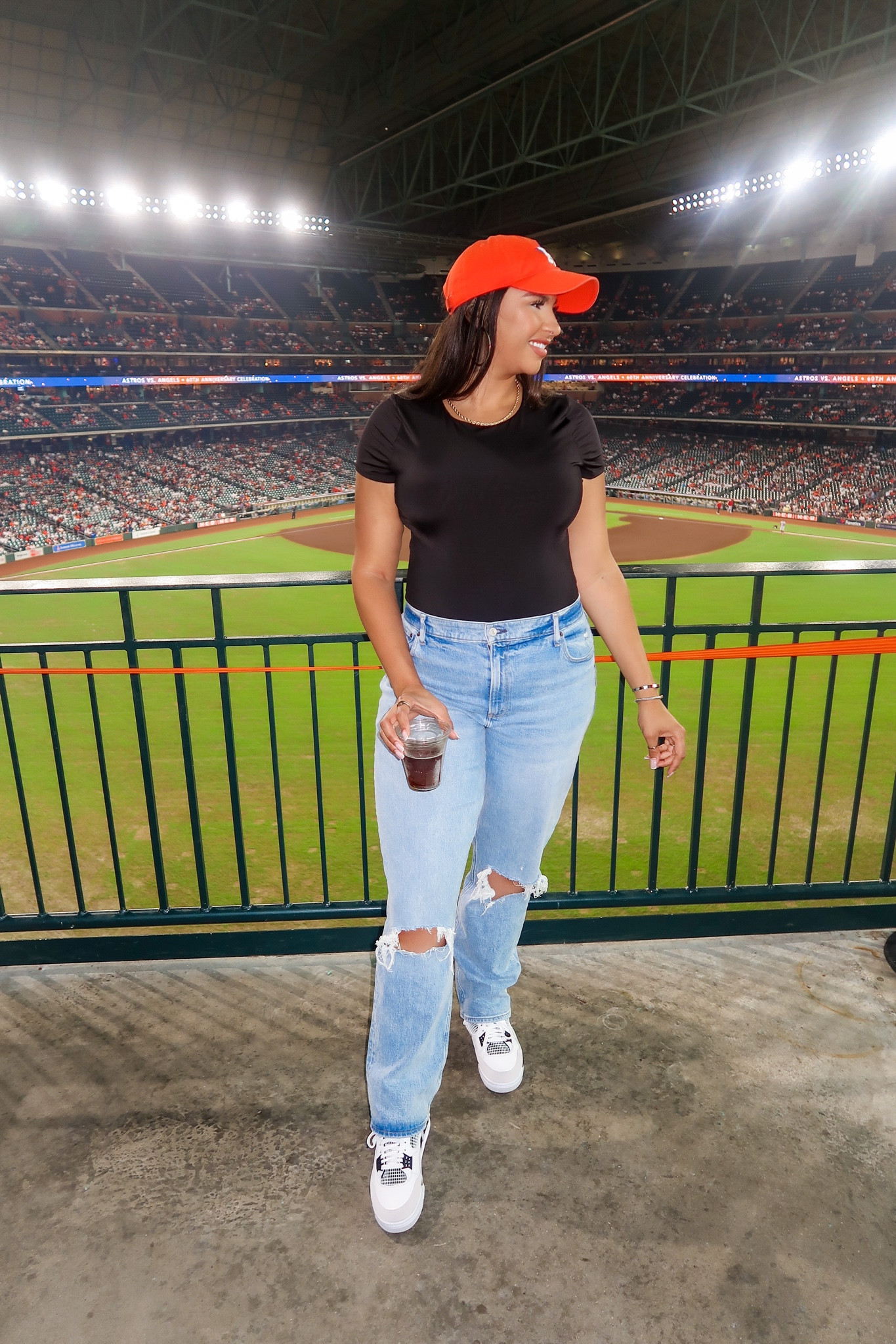Baseball Game Outfit or Everyday Outfit

Houston Astros Game 
Astros Game Day Outfit Ideas 
Curvy Jeans
Tall Jeans 
Stretch Jeans
Mom Jeans 
Straight Leg Jeans 
Black BodySuit 
Sports Outfit 
Game Day Outfit 
Baseball Hat Cap 
Outdoor Makeup 
Curvy Fashion 
Curvy Girl Style 
Clothes for Tall Girls 
5’9
Outfits for Basketball Game 
Outfit for Football Game 
Outfit for Sports Game 

#LTKcurves #LTKbeauty #LTKstyletip