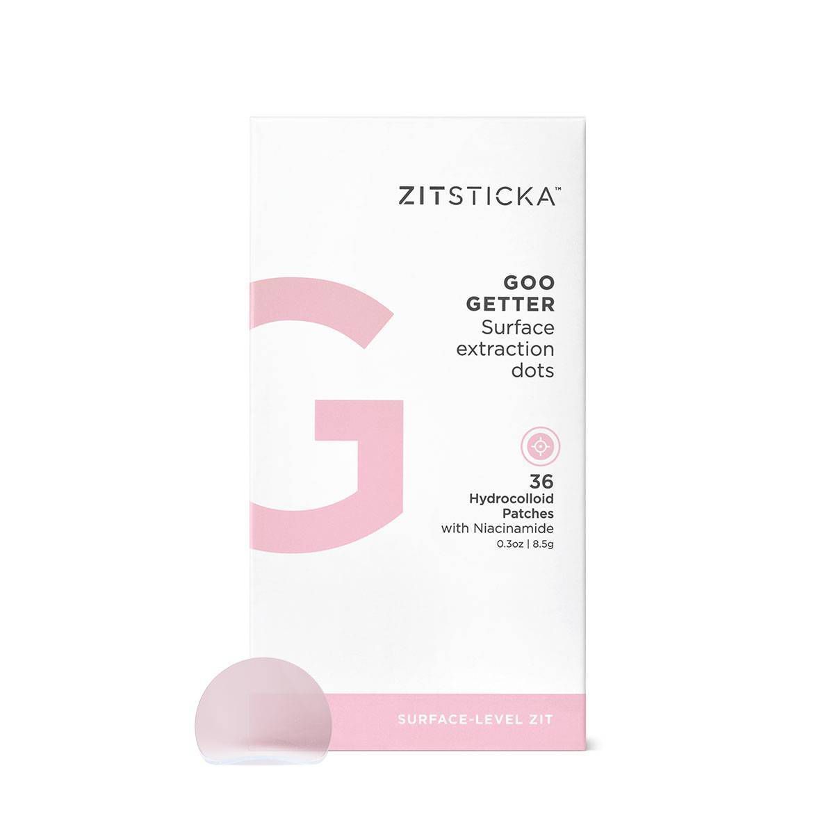 ZitSticka Goo Getter Surface Pimple Hydrocolloid Patch - 36ct | Target