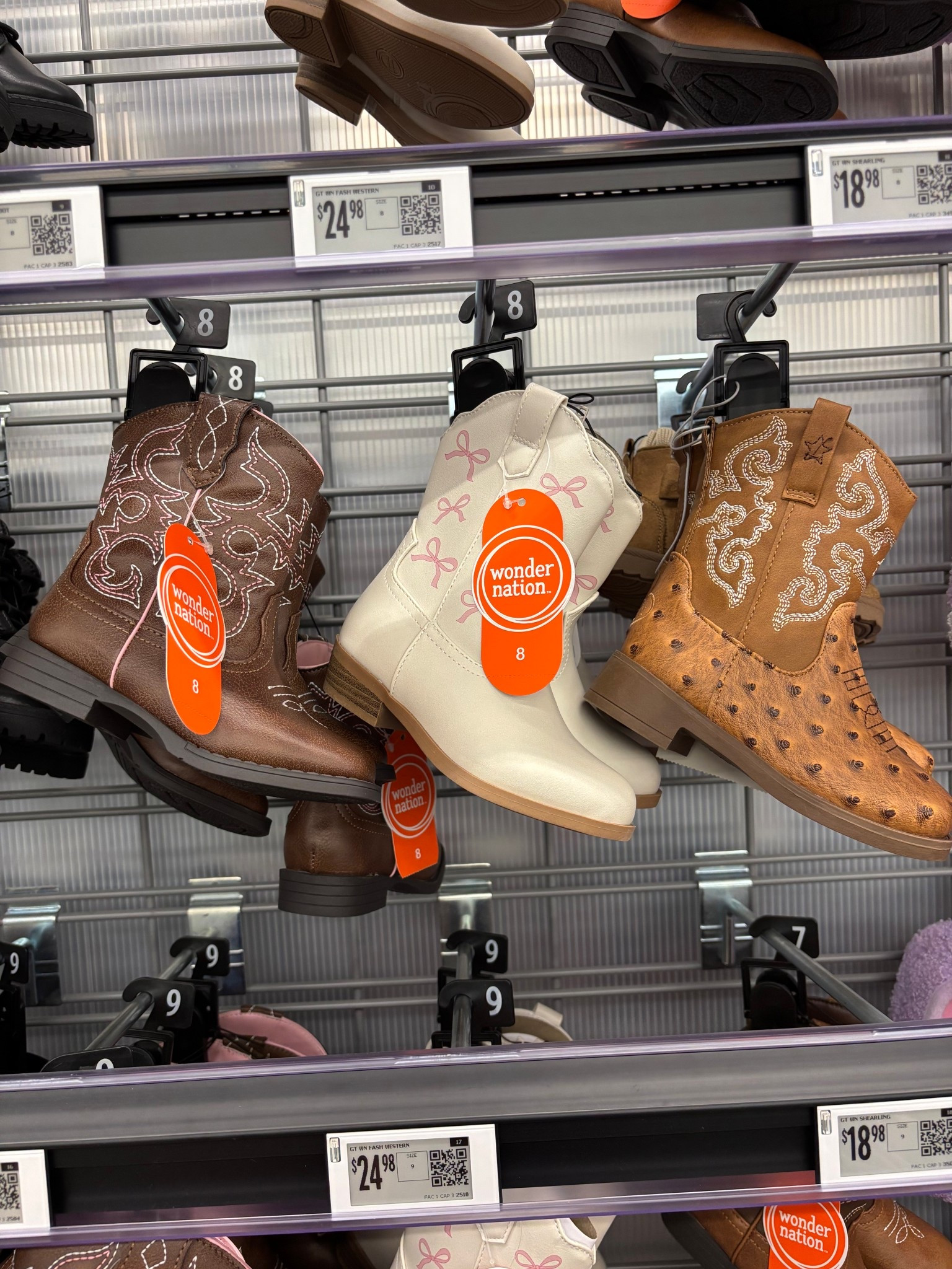 Obsessed with these cowgirl boots! #walmart 

#LTKKids #LTKShoeCrush #LTKStyleTip