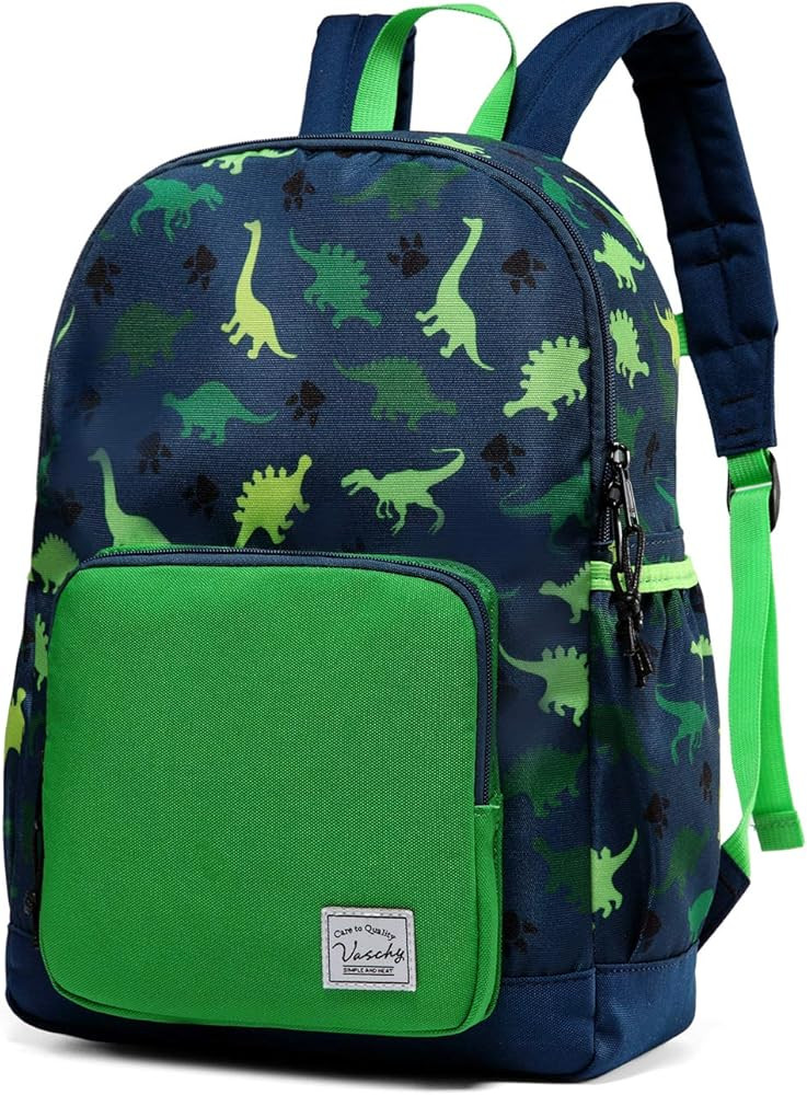 Kids backpacks,VASCHY Cute Lightweight Water Resistant Preschool Backpack for Boys and Girls Chest S | Amazon (US)