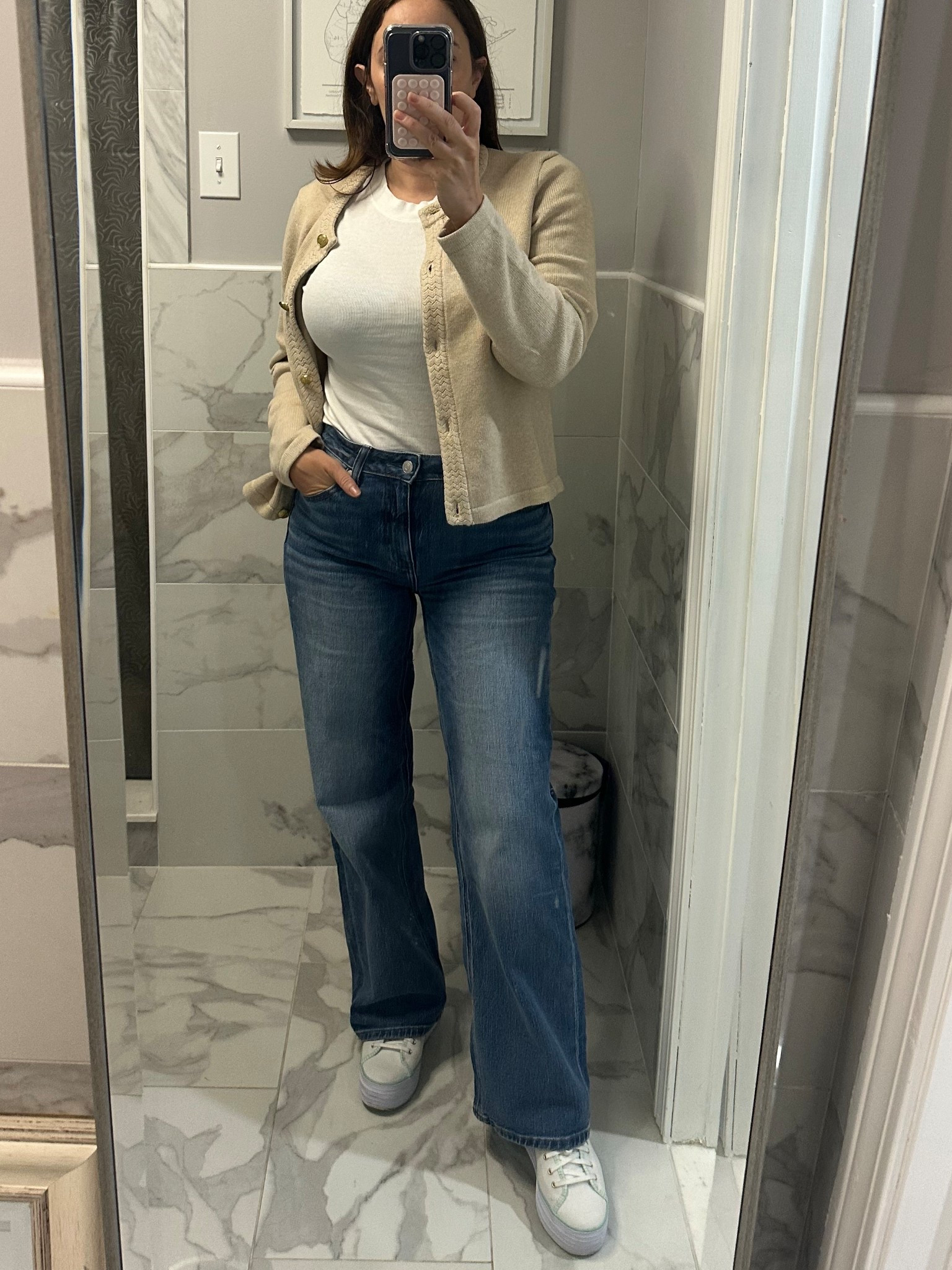 Haven’t wore jeans in over 6 months and ordered these ones post partum and they are so good! 