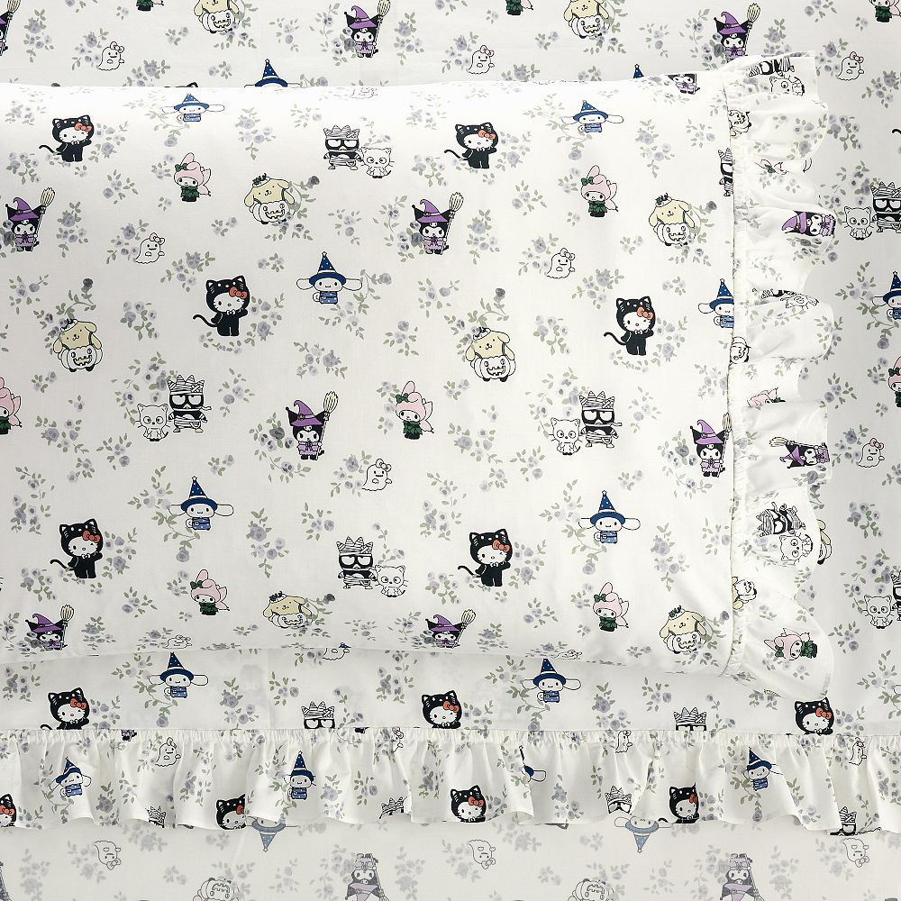 Hello Kitty\u00ae and Friends Halloween Sheet Set | Pottery Barn Teen