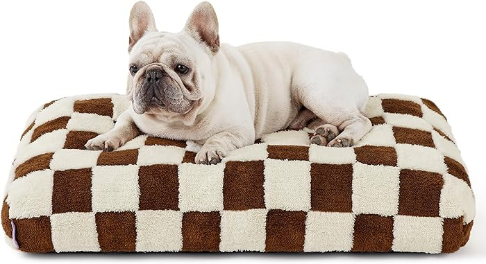 LE SURE Dog Beds Medium Size-Thick Shredded Chopped Foam Pet Bed Indoor with Removable Cover, Cut... | Amazon (US)