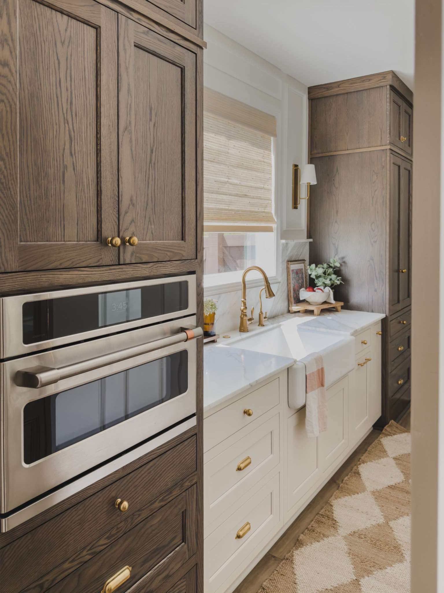 A look at my prep kitchen details! From unlacquered brass finishes to fixture details, sharing my exact items plus great alternatives to achieve a curated and timeless space.

Home finds, prep kitchen, neutral home inspo, light and bright, collected home inspo, kitchen details, unlacquered brass, faucet details, appliance favorites, roman shades, bamboo shades, curated kitchen, wall sconces, pantry door details, drawer pull, Wayfair, Rejuvenation, Etsy, One Kings Lane, McGee and Co, Rugs USA, shop the look!

#LTKHome #LTKStyleTip #LTKSeasonal