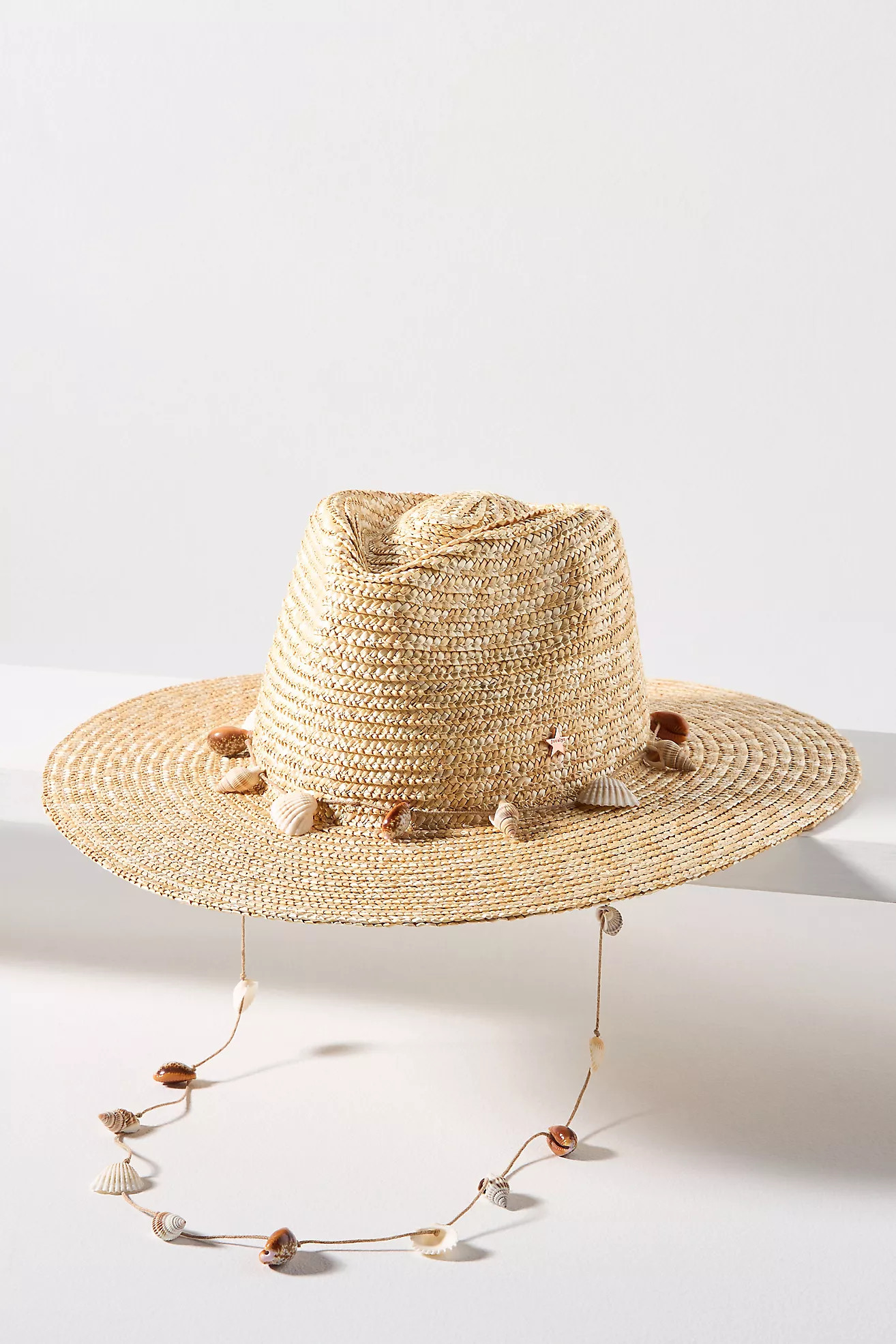 Jocelyn Shell Straw Rancher | Anthropologie (US)