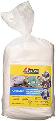 ACTIVA CelluClay Instant Papier Mache, 5 Pound White | Amazon (US)