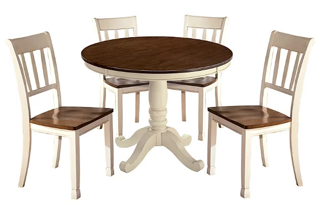 Whitesburg Dining Table and 4 Chairs | Ashley | Ashley Homestore