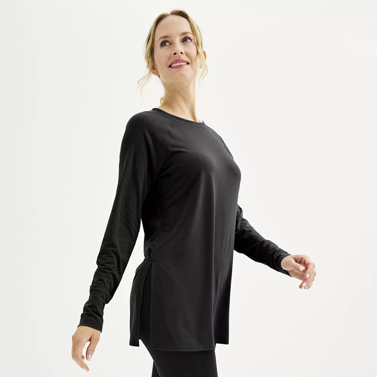 Women's Tek Gear® Long Sleeve Tunic Tee | Kohl's