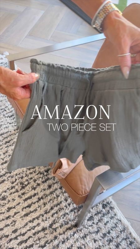 Absolutely love this two piece set from Amazon under $25
Sz small
Bodysuit small
Sandals tts
#liveloveblank #ltku Amazon vacation and casual outfit idea, everyday style 



#LTKstyletip #LTKtravel #LTKVideo