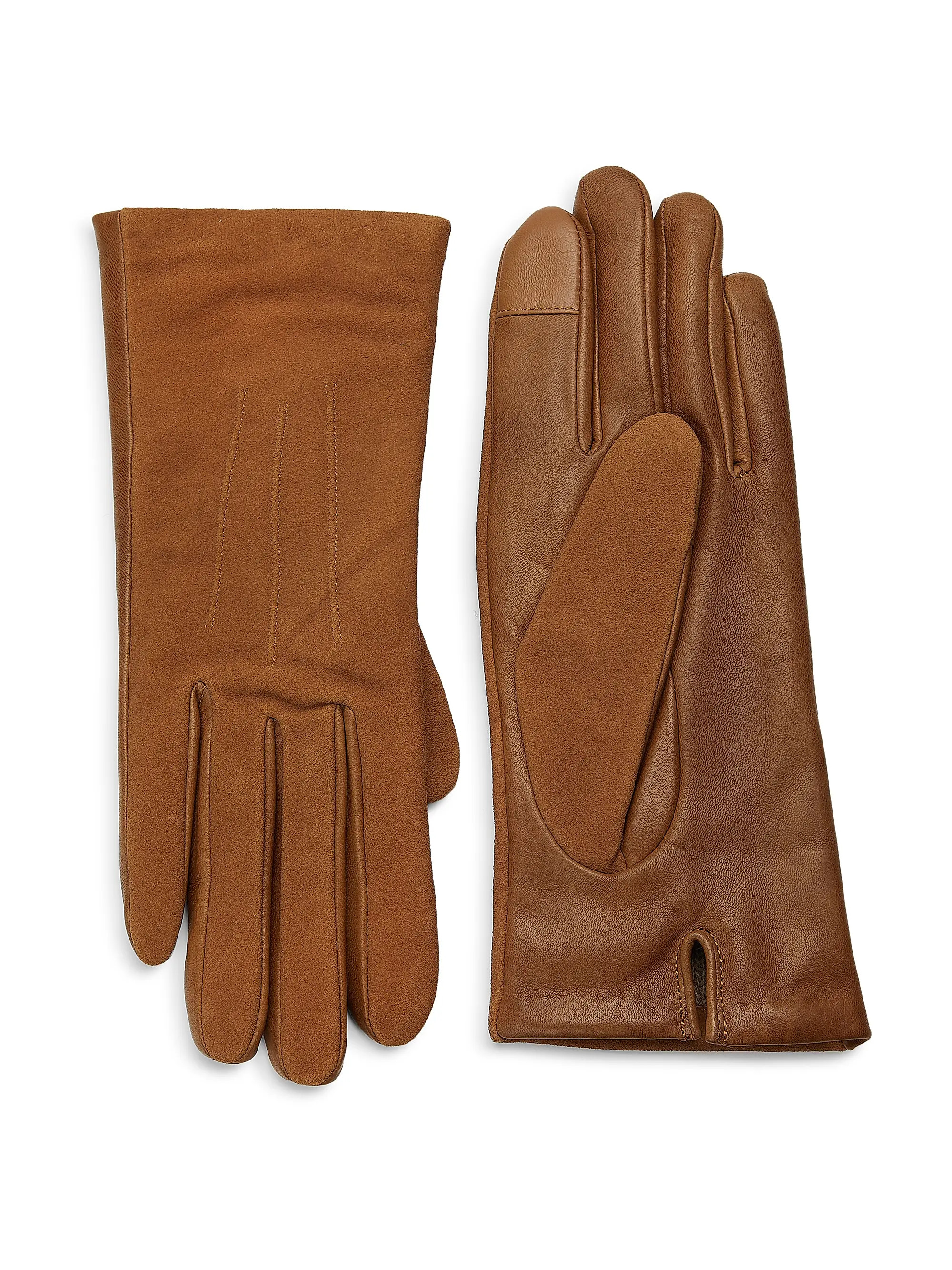 Touch Tech Classic Leather Gloves | Saks Fifth Avenue
