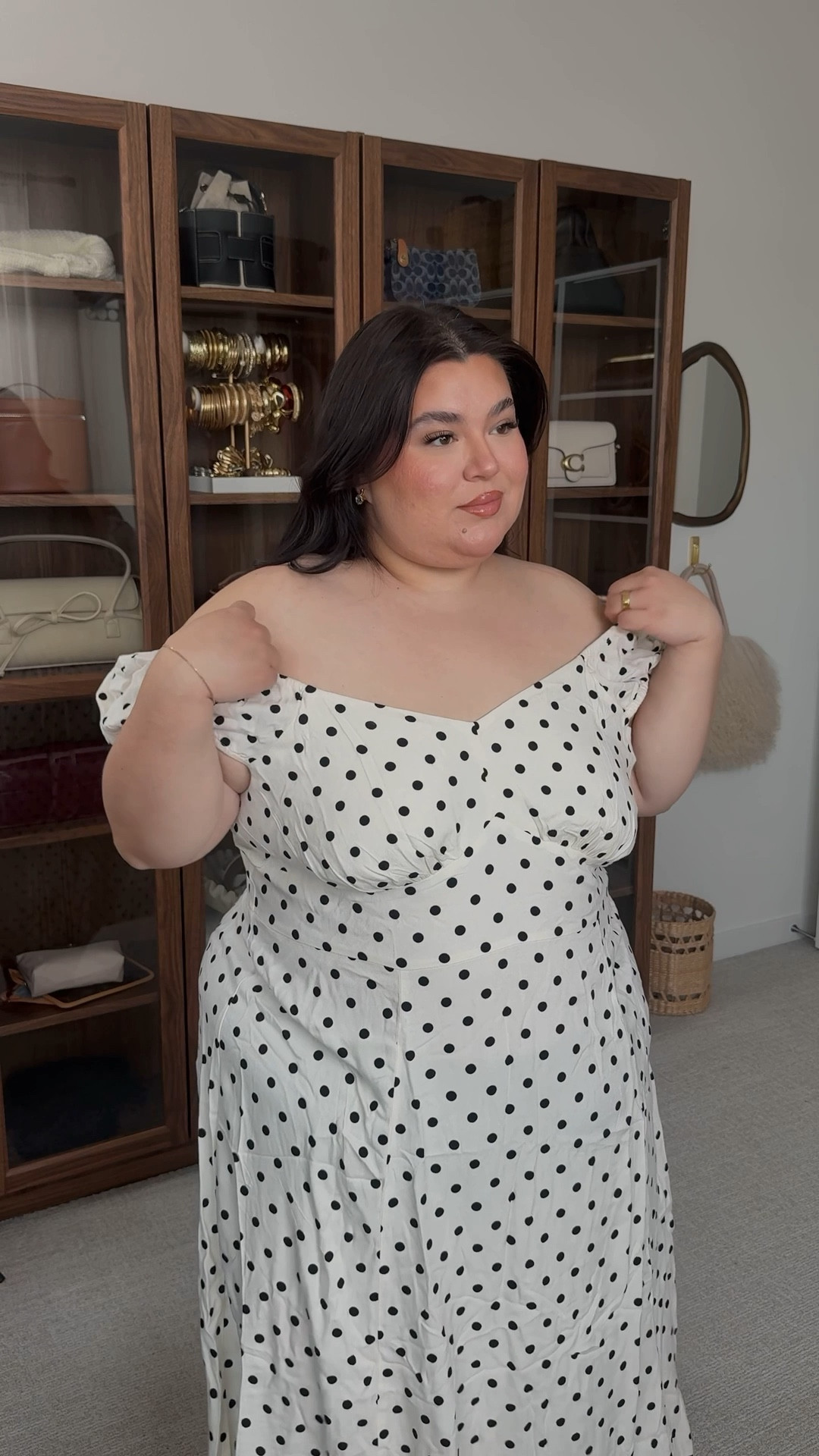 dress: 3X could have sized down to a 2X because it has a stretchy panel on the back! 

#LTKPlusSize #LTKSaleAlert