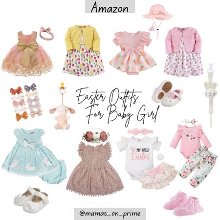 💕 How do you resist these😍😍…you don’t! How stinking cute are these Easter dresses and accessories?! 🙌🏻👏🏻👌🏻
Eeeeek!! 🤩🤩
🛍️Shop my LTK to for the links to these exact products. 🐰#LTKSpringSale 

#LTKbaby #LTKkids