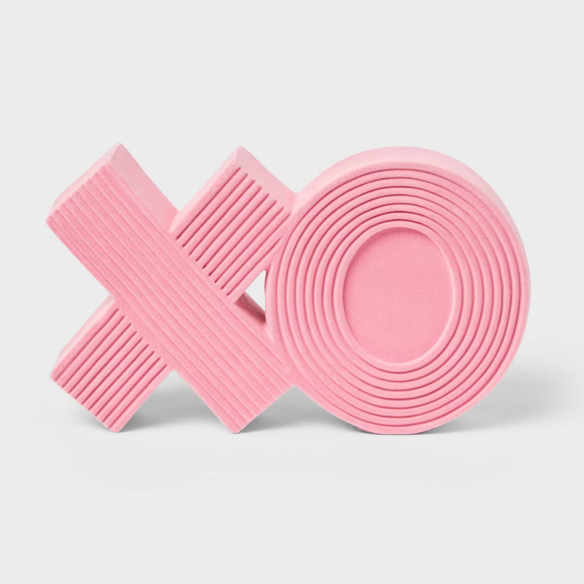 XO Flocked Valentine's Day Decor Pink - Spritz™ | Target