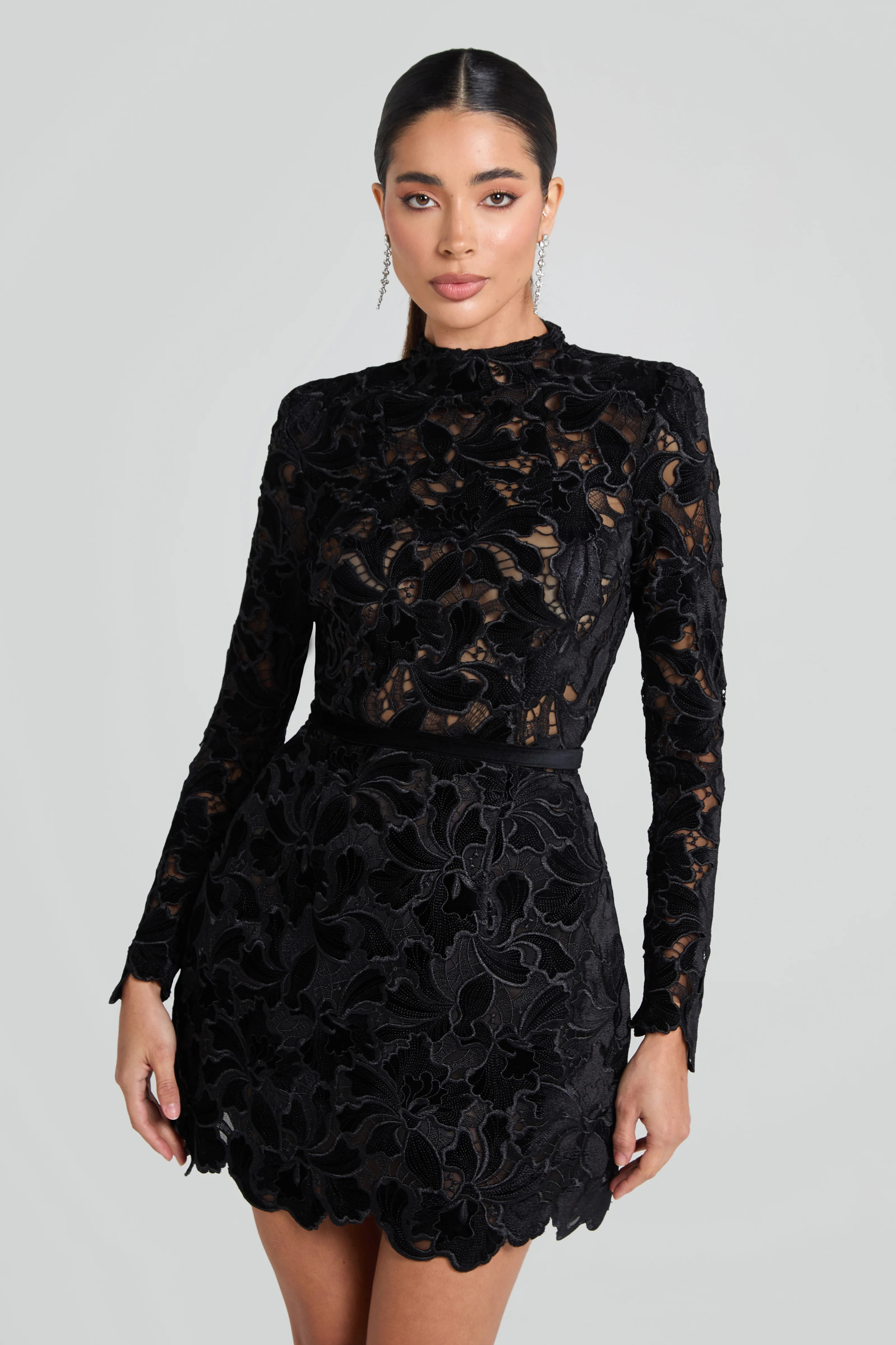 Lydia Black Dress | Nadine Merabi