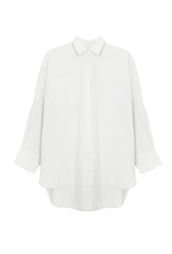 Boyfriend Shirt 2.0 - White | Shop BURU
