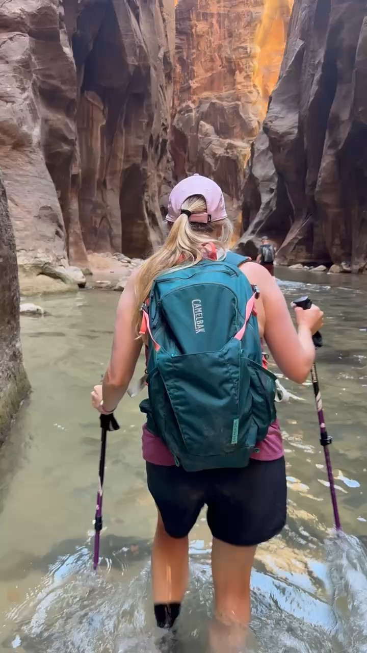 Hiking gear for The Narrows in Zion National Park! These neoprene socks, boots, and hiking poles were must haves! 

Women’s hiking outfit | backpack | river walk | river hike | Utah | outdoor gear | summer travel | hat | hot weather gear

#LTKActive #LTKTravel #LTKSeasonal