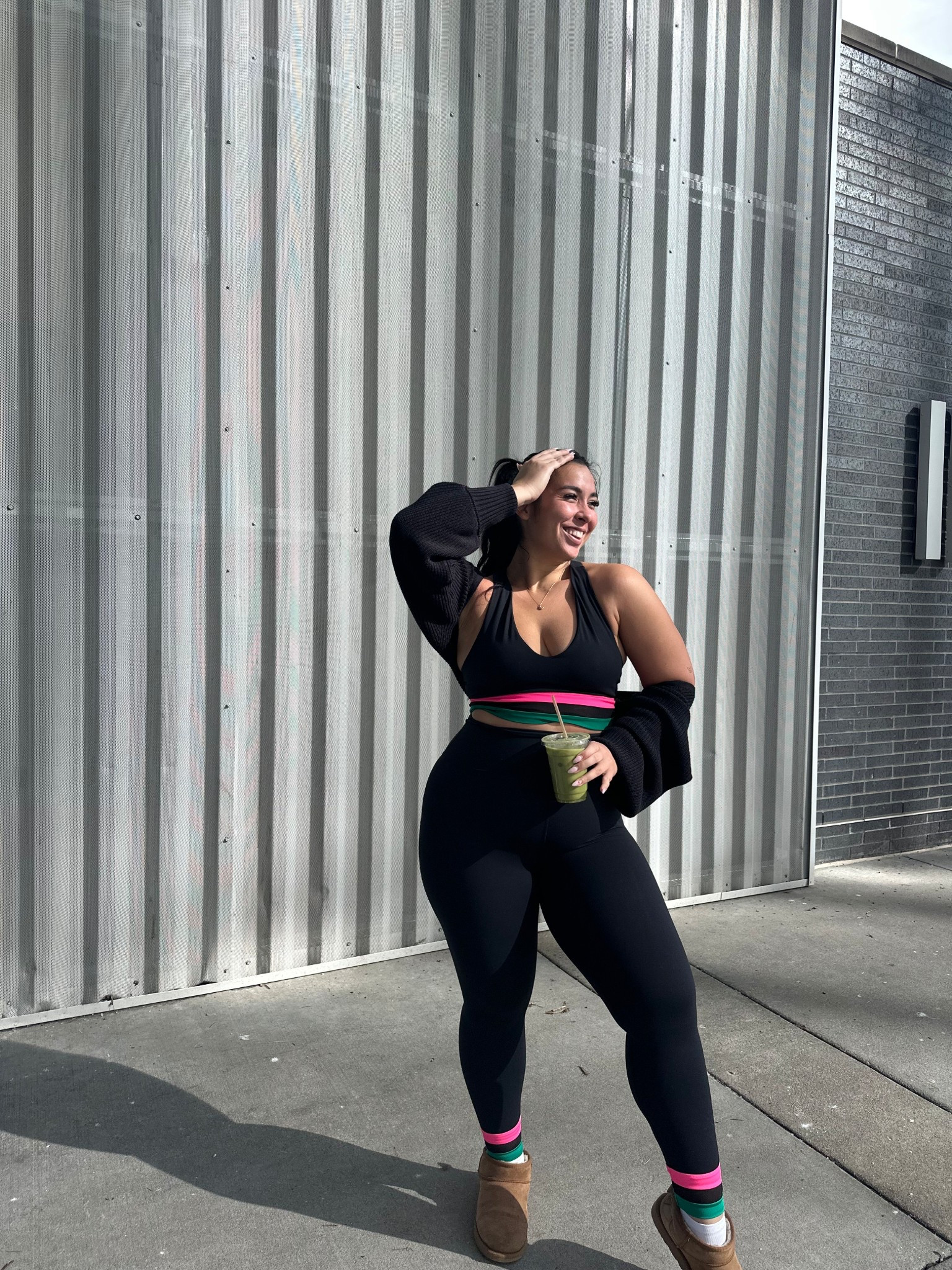 Size large workout set 

Women fashion, spring fashion, spring style, midsize fashion, activewear, leggings, sports bra, matching set 

#LTKMidsize #LTKActive #LTKStyleTip