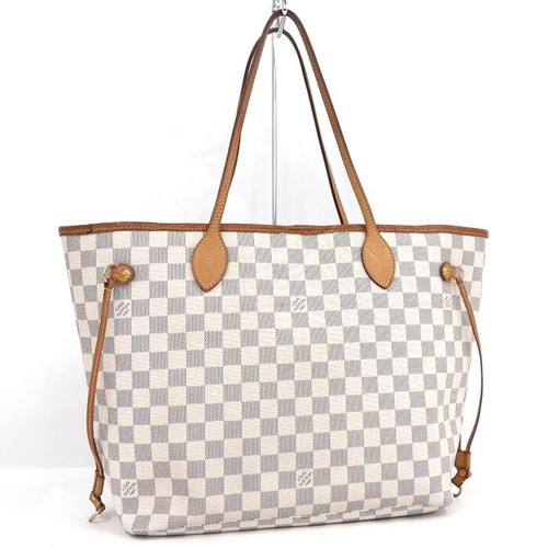 Louis Vuitton Neverfull PM Damier Azur Tote N51110 White lb1392  | eBay | eBay US