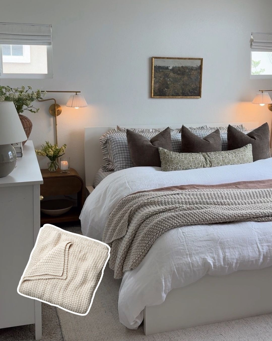 Primary bedroom, bedroom decor, throw blankett

#LTKmorningroutine #LTKHome #LTKmomlife