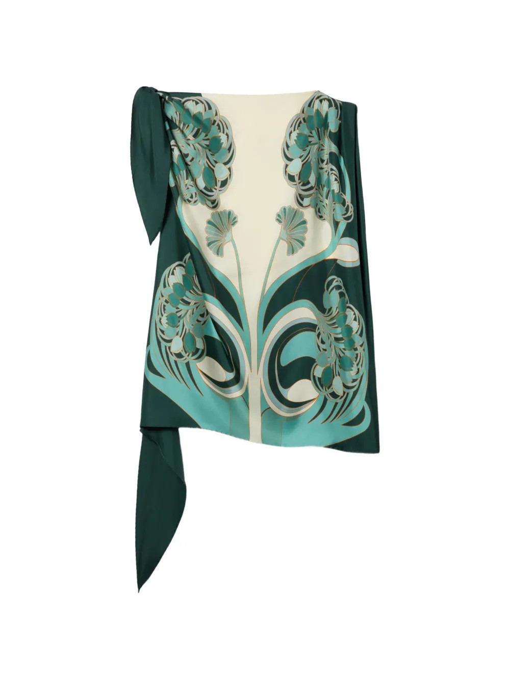 La DoubleJ Full-On Foulard top - Green | Farfetch Global