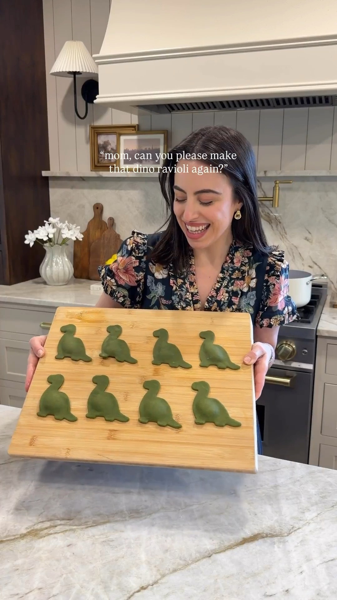 Lunch is served! These Dino Raviolis are almost too cute to eat. I’ve linked everything I used along with my kitchen aesthetic staples!

toddler meals, mom life, kitchen styling, modern vintage home, kitchen inspo, interior decor, lunch ideas, brass accessories, mom life

#LTKdayinmylife #LTKHome #LTKfoodie