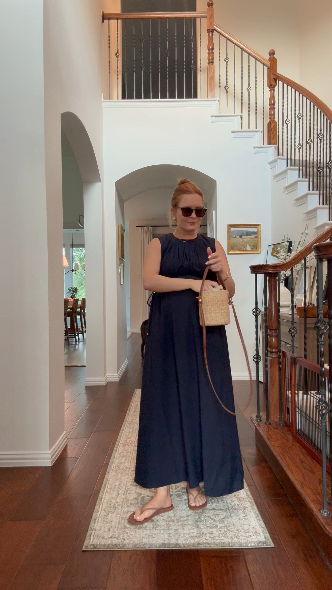 Bump friendly outfit from last week💙 I love H&M maternity section! They are amazing finds that are budget friendly! I got a small in this dress!

#LTKFindsUnder100 #LTKBump #LTKBaby