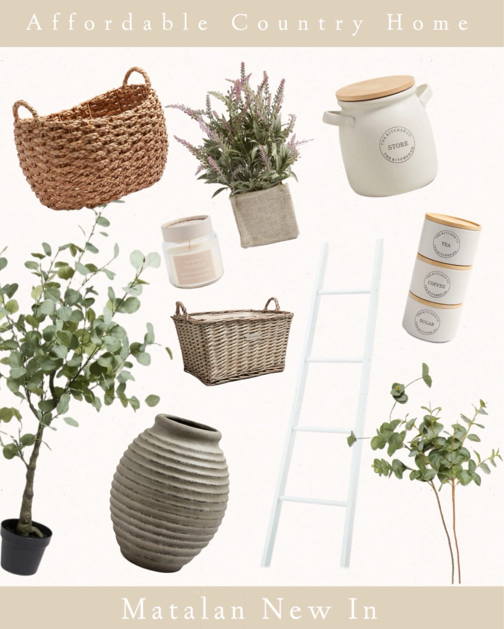 Affordable Country Home Finds from Matalan New In! #matalanhome #affordablehomeware #countryhome 

#LTKhome