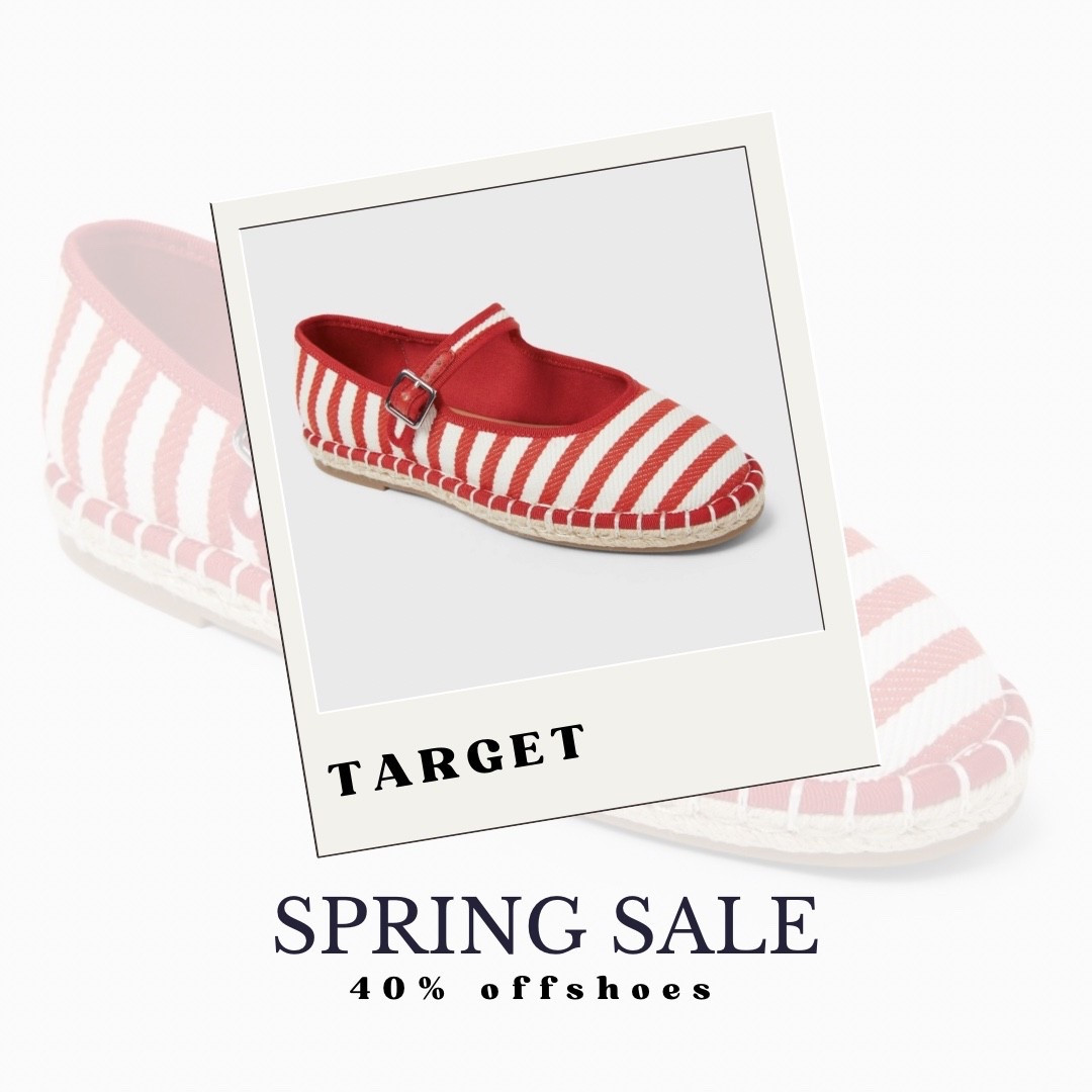 Target Deals!
40% off shoes 


#LTKFestival #LTKTall #LTKSaleAlert