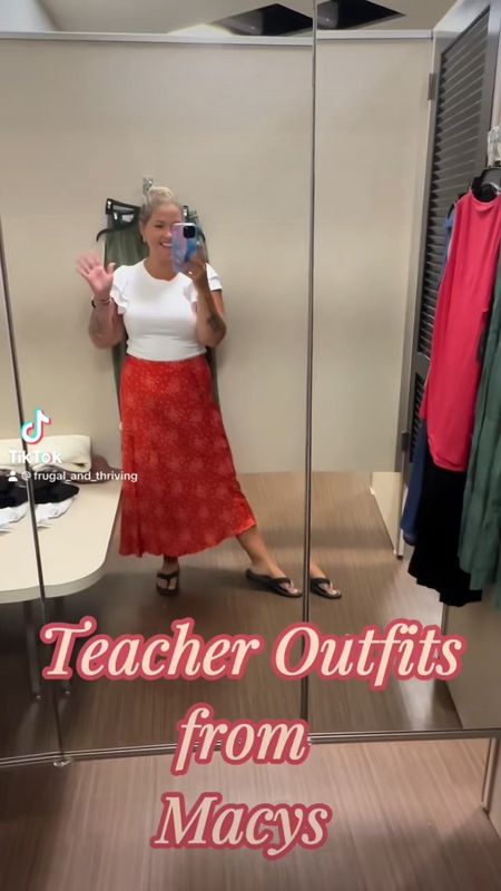 🍎 ✏️  The countdown to back-to-school is underway (for those who haven't gone back yet), and this includes our teachers, too! If you're the leading lady of your classroom, having a few wardrobe staples to rock all year 'round is essential! These teacher outfits from Macy's will have you ruling the school...see our style inspo ! 


#teacheroutfit #teacheroutfitinspo #teacheroutfitcheck #teaxhersoftiktok #teacherstyle #teacherstyleinspo

#LTKmidsize #LTKworkwear #LTKstyletip