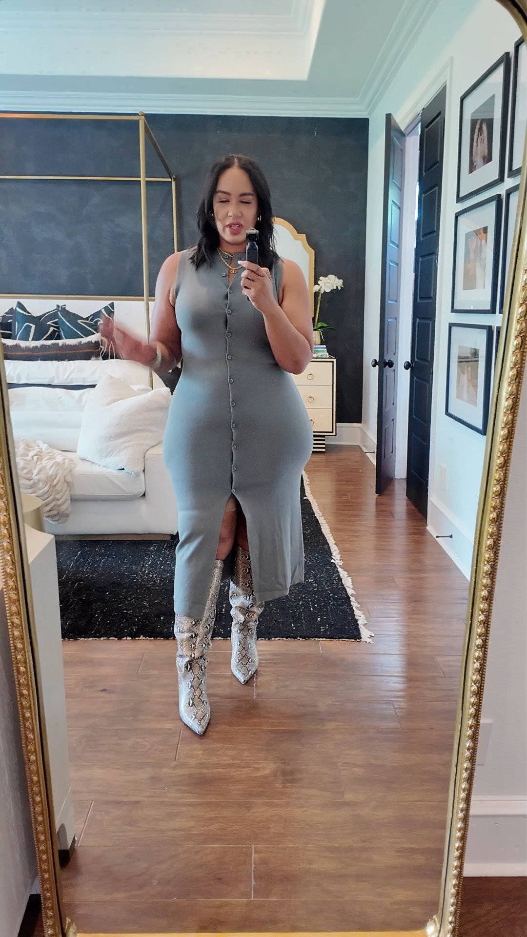 Loving this little sweater dress! Wearing xl

#LTKPlusSize #LTKFindsUnder50 #LTKMidsize